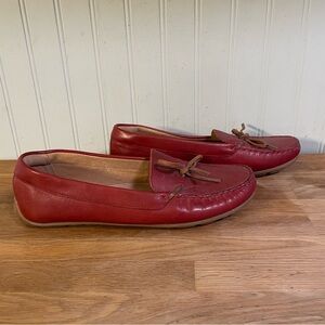 Clarks Women's Dameo Swing Leather Driving Loafers (9.5)